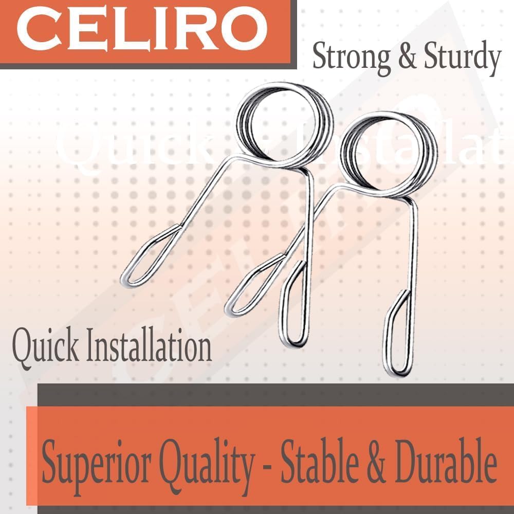 Steel Spring Locks for 28MM Bars Pack of 6 Spring Locks