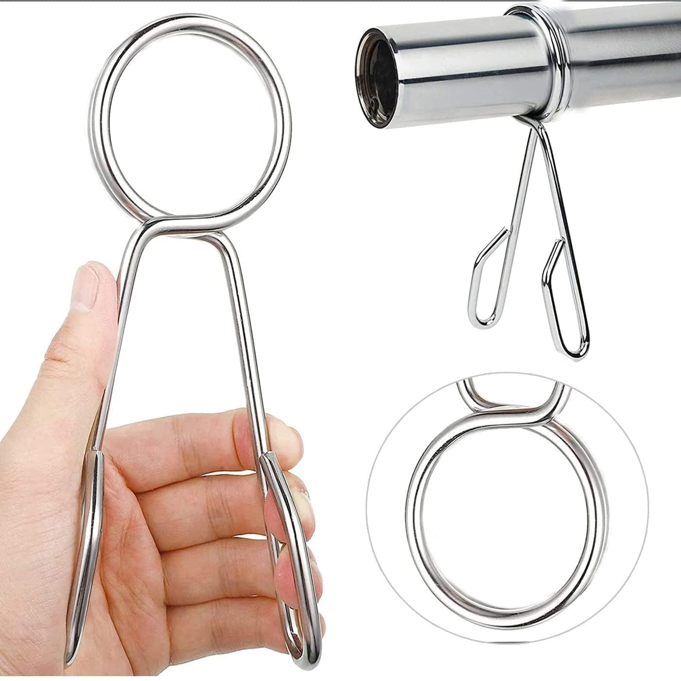 Steel Spring Locks for 28MM Bars Pack of 6 Spring Locks